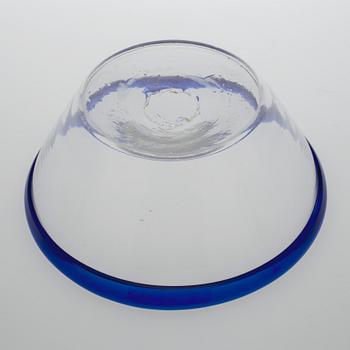 FILBUNKSSKÅLAR, 13 st, glas, troligen Bergdala glasbruk, 1900-tal.