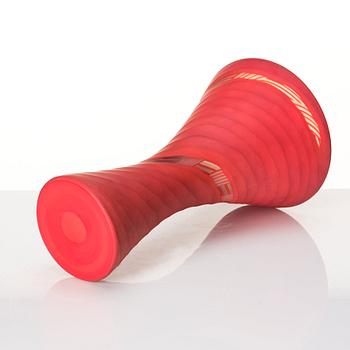 Rodolfo Dordoni, a 'Manto' glass vase, Venini, Murano, Italy, 2001.