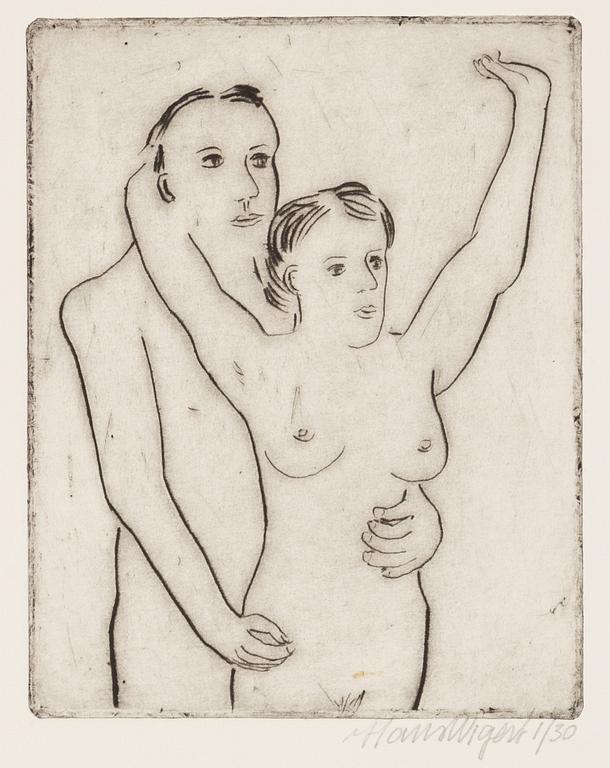 Hans Wigert, "Semesterbild".