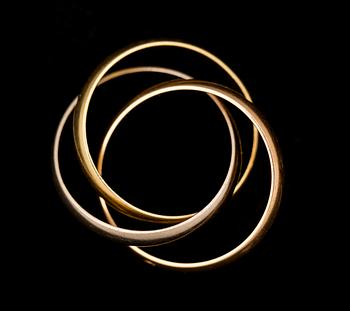 RING, Cartier Trinity, vikt ca 9 g.