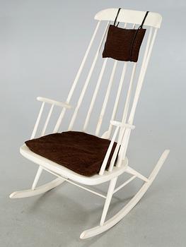 A "Gunga Din" rocking chair, designed by Gillis Lundgren for IKEA, second half of the 20th century.