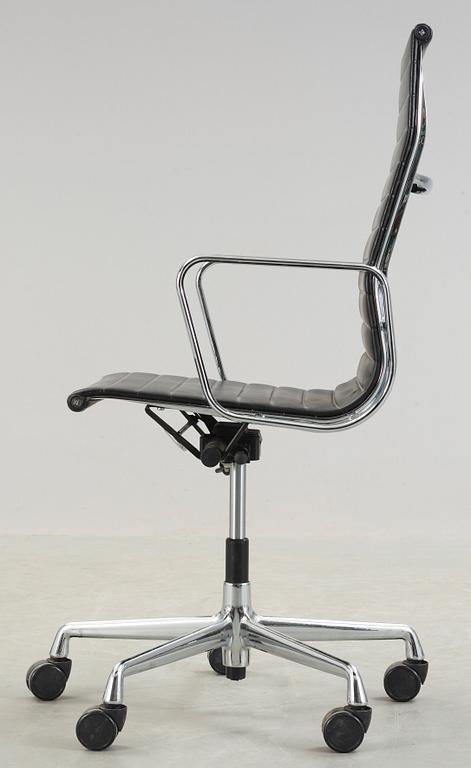 A Charles & Ray Eames 'Aluminium group' office chair, Vitra, model EA 119.