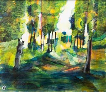 Bengt Arne Linderos (BAL), Forest glade.