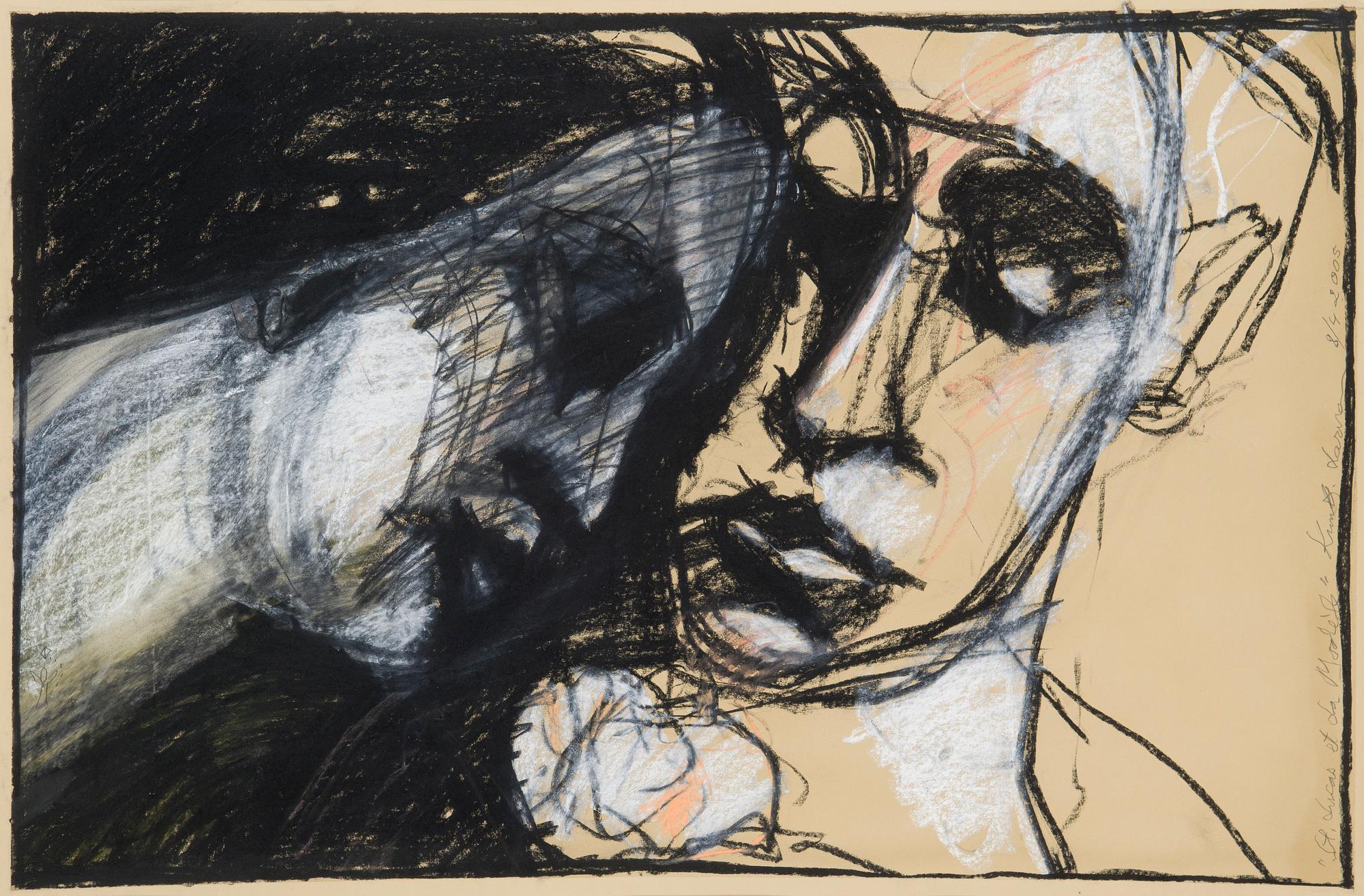 Kuutti Lavonen, "St. Lucas et l Modéle".