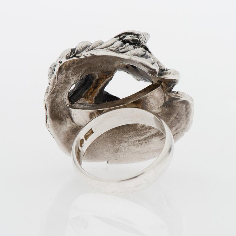 RING, silver, Helsingfors 1972.