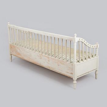 Sohva, kustavilaistyylinen, 1900-luvun alku.