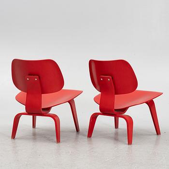 Charles & Ray Eames, a pair of "LCW", Vitra, 2003.