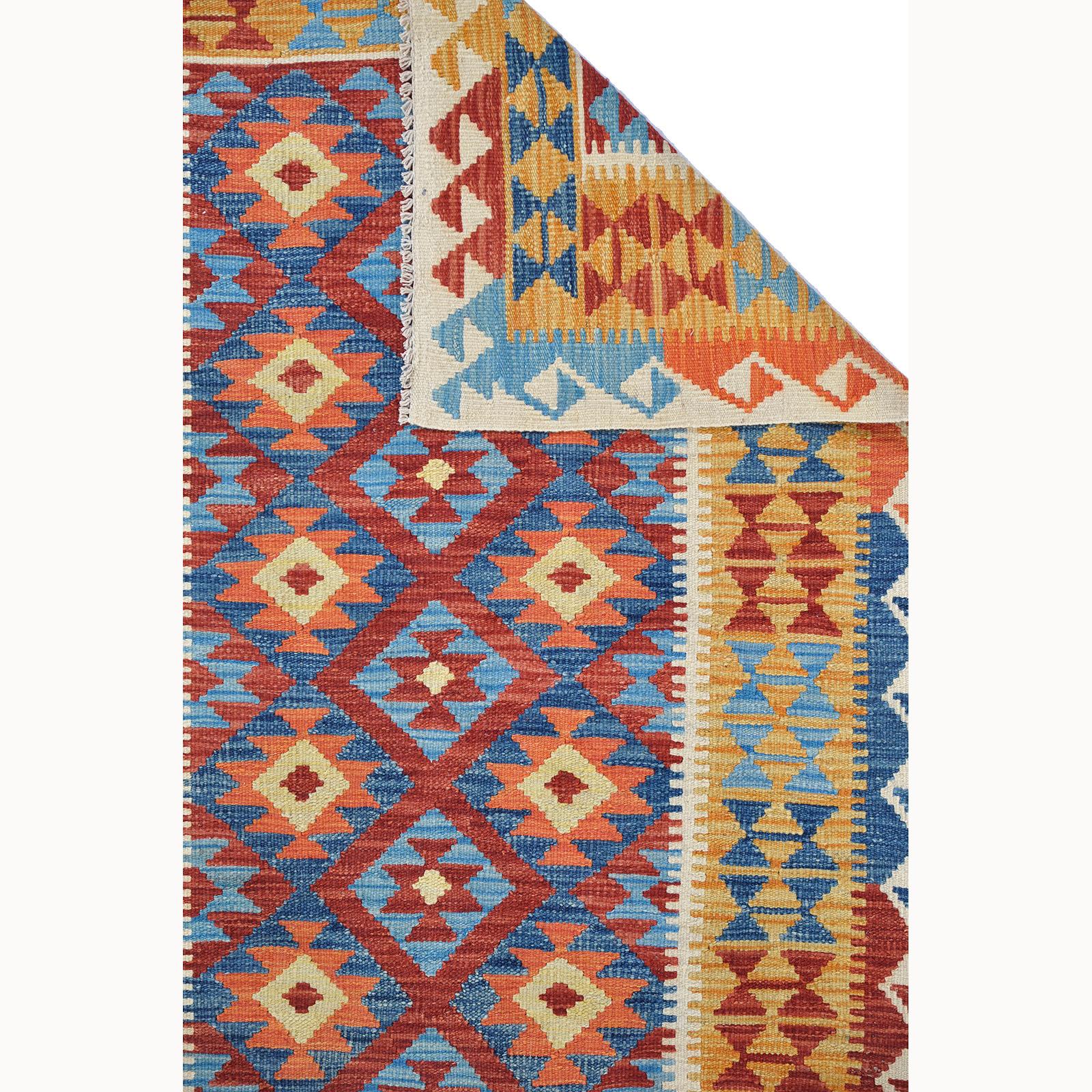A rug, kilim, ca 168 x 124 cm.