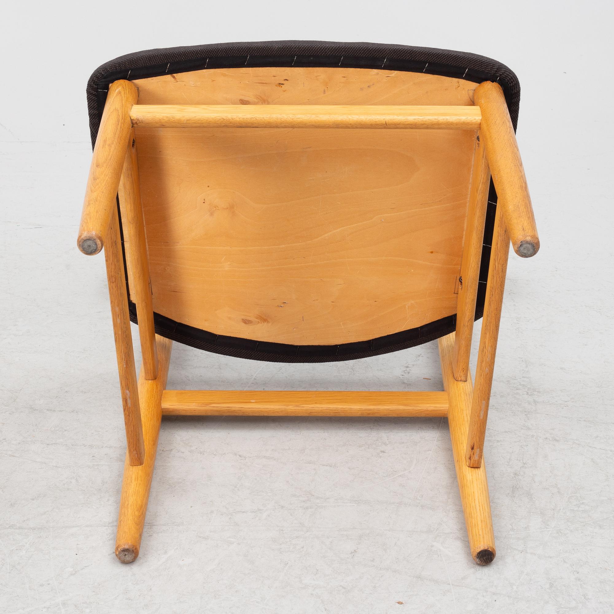 Børge Mogensen, five "Öresund" chairs, Denmark, second half of the 20th century.