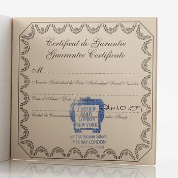 Cartier, Ballon Bleu de Cartier, travel clock, 59 mm.