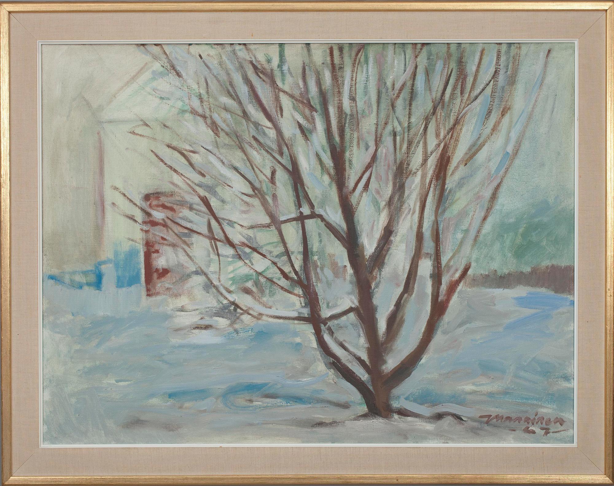 JAAKKO MANNINEN (FINLAND), olja på duk, sign. och dat. -67.