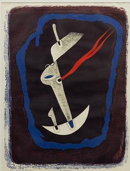 Nils Wedel,  "Attitude blanche".
