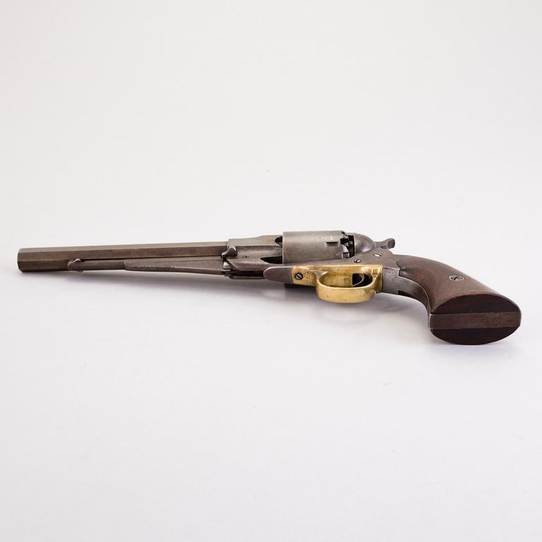 A mid-19th century Remington "New Model 1858" revolver.