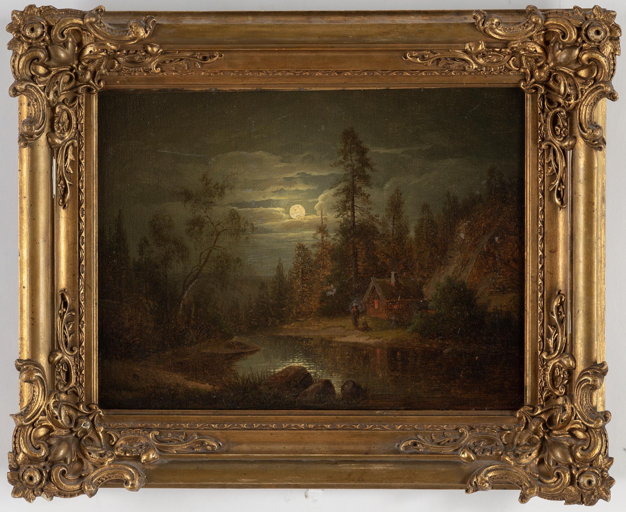 CARL ABRAHAM ROTHSTÉN, olja på duk lagd på pannå, signerad CAR och daterad -68.