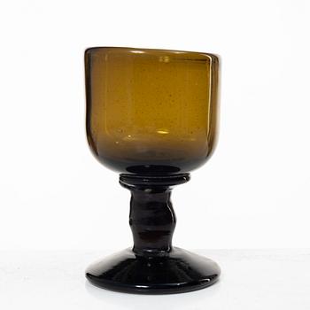 Glas, fyra stycken, Sverige, 1700-tal/tidigt 1800-tal.