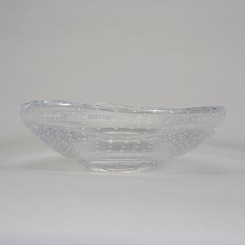 SKÅLFAT, glas, Vicke Lindstrand, Kosta.