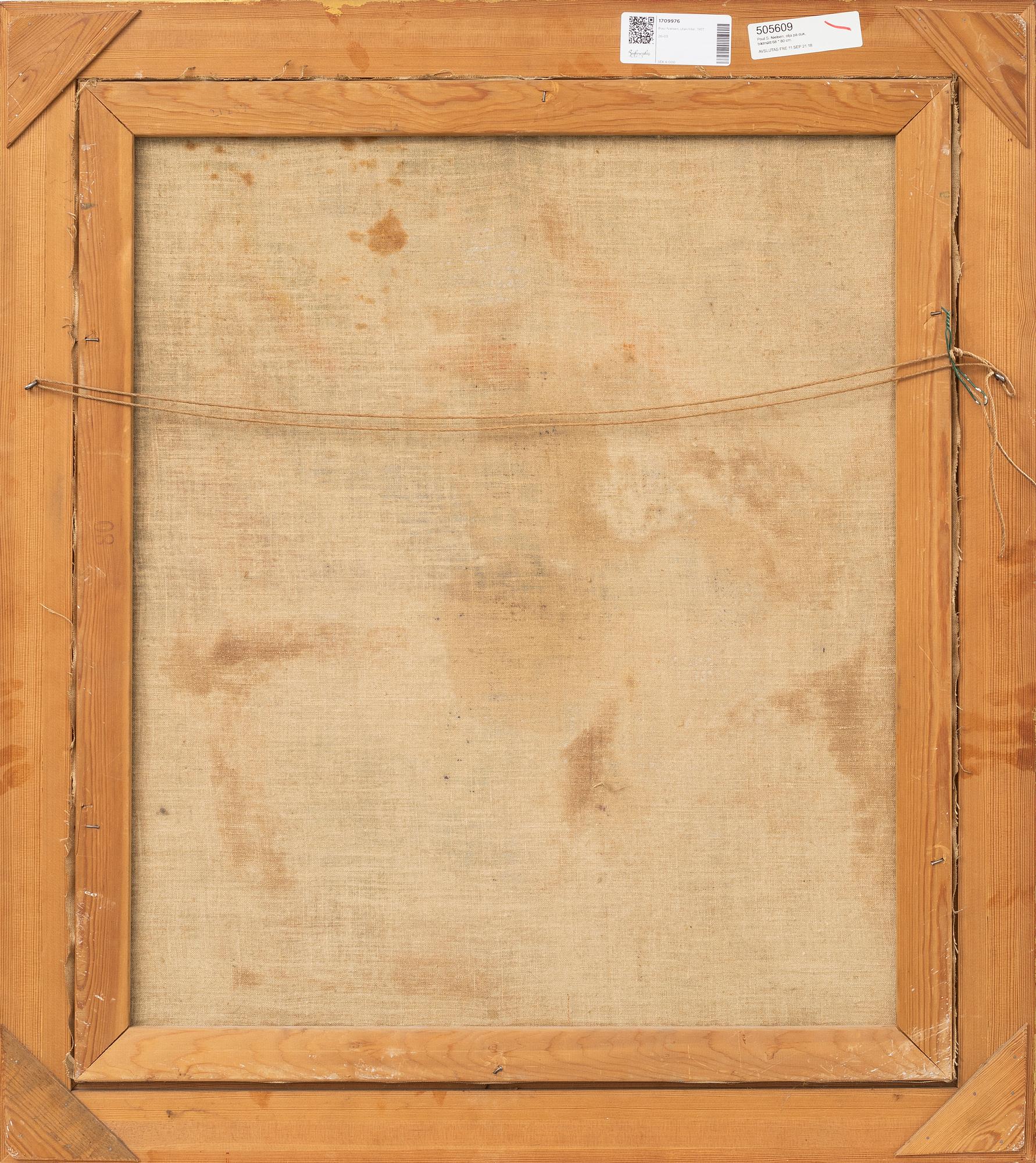 Poul Nielsen, untitled, 1957.