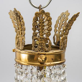 Chandelier, first half of the 20th century.
