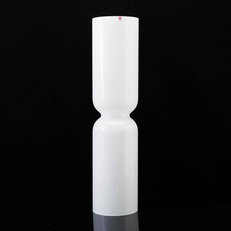 A glass lantern by HARRI KOSKINEN for Iittala, 21st century.