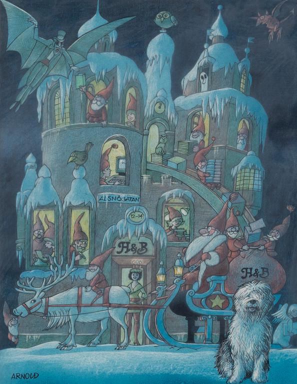 Hans Arnold, H & B Alsnögatan.