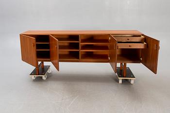 A Karl Erik Ekselius walnut 1960s sideboard.