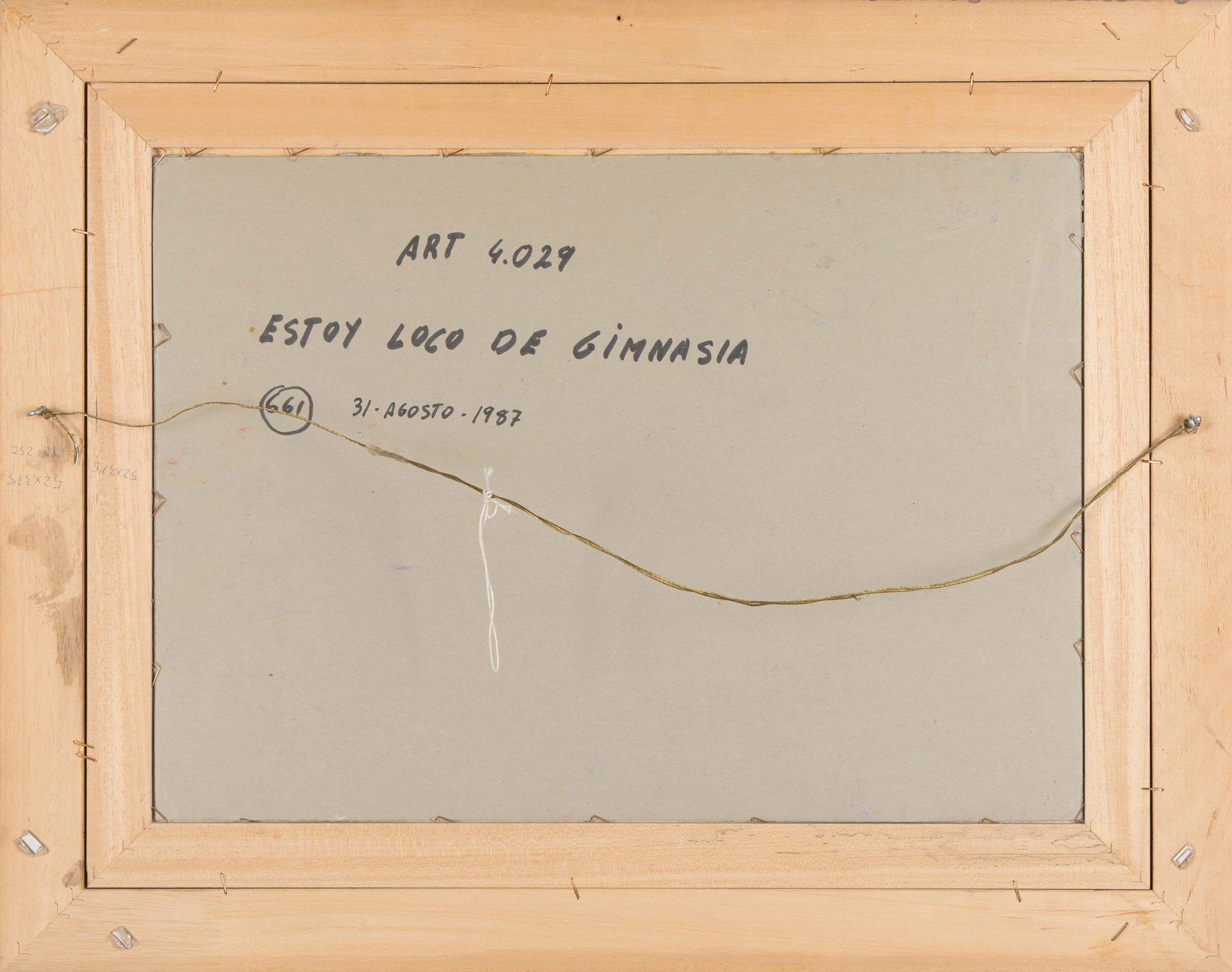 Elisabeth Sabala, "Estoy Loco de Gimnasia".