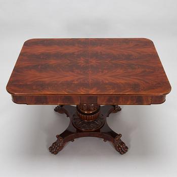 An Empire mahogany table from around 1830s-40s.