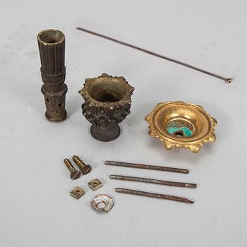 BORDSLAMPA, empire 1800-talets början.