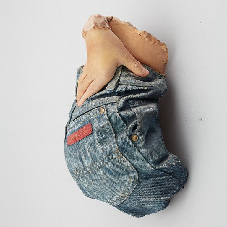 CAROLE FEUREMAN, plaster, 1981, signed and numbered 3/4 on verso.