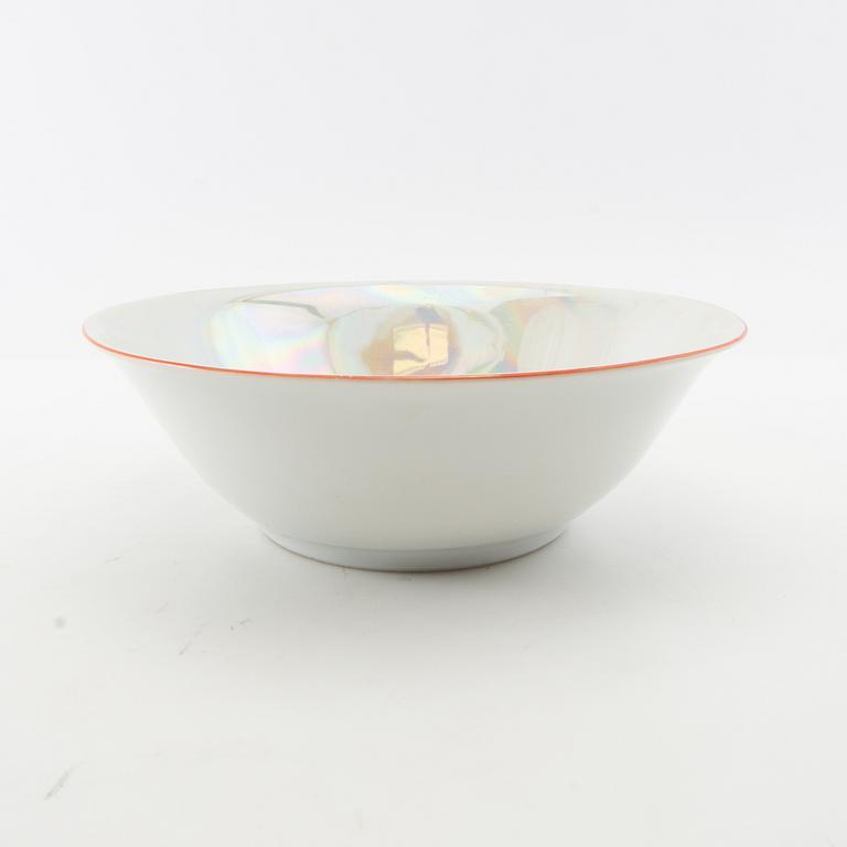 Jug, bowl, and glass 5 dl, including Czech Republic, mid-20th century glass.