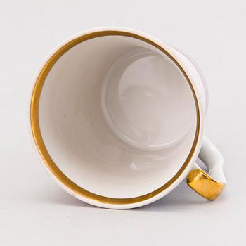 COFFEE CUP, porcelain Lomonosov, Soviet Union 1980.