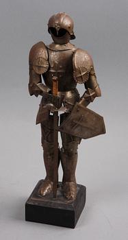 SKULPTUR, metall, 1900-tal.