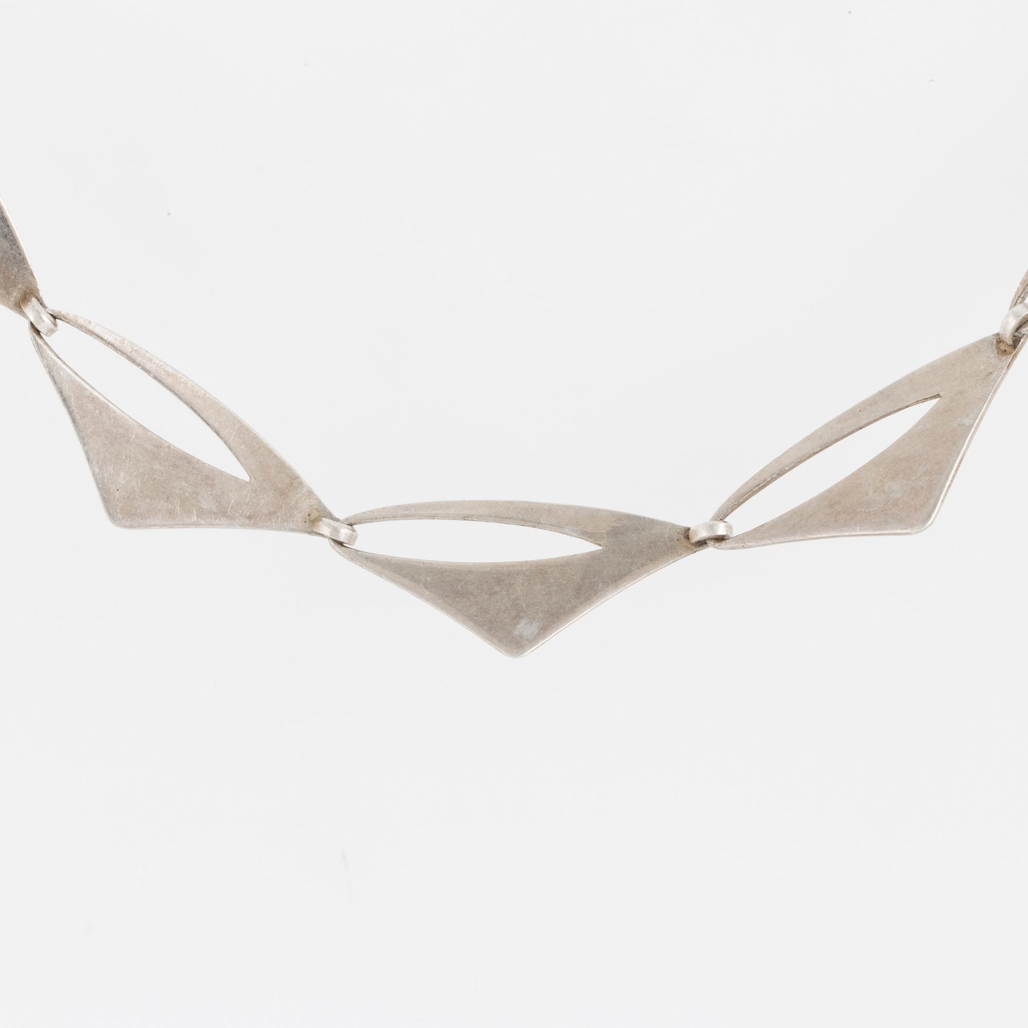 POUL WARMIND, Necklace, sterlingsilver,  Denmark.