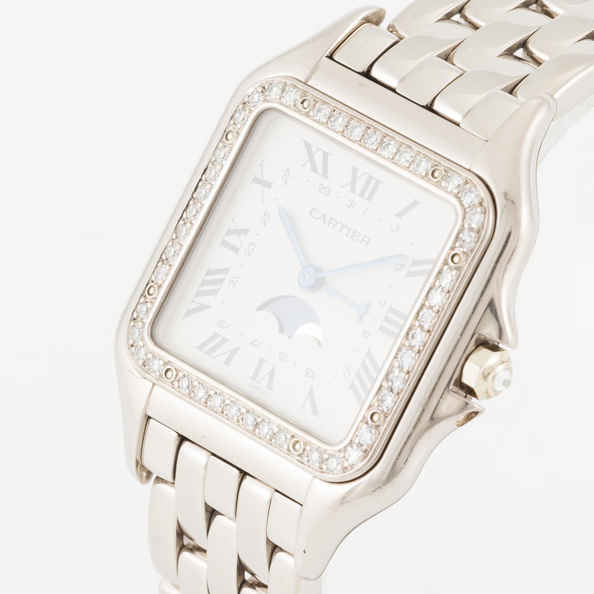 Cartier, Panthère, "Diamond Set", "Moon Phase", ca 1995.