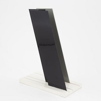 Lars-Erik Falk, a painted metal sculpture, signed and dated 1986.