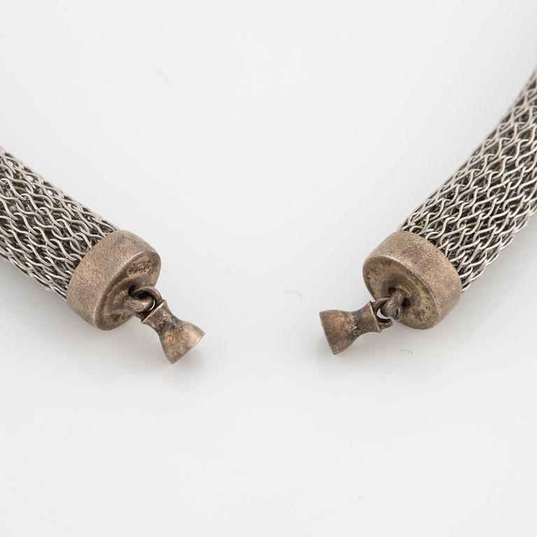 Ole Lynggaard, necklace, 8 pcs, with clasp 18K gold.