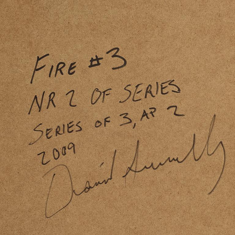 DANIEL SANDBERG, C-print silikonmonterad på glas, signerad, numrerad  2/3, daterad 2009.