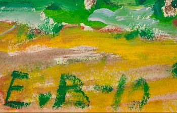 EERO VON BOEHM, olja på kartong, signerad och daterad -10.