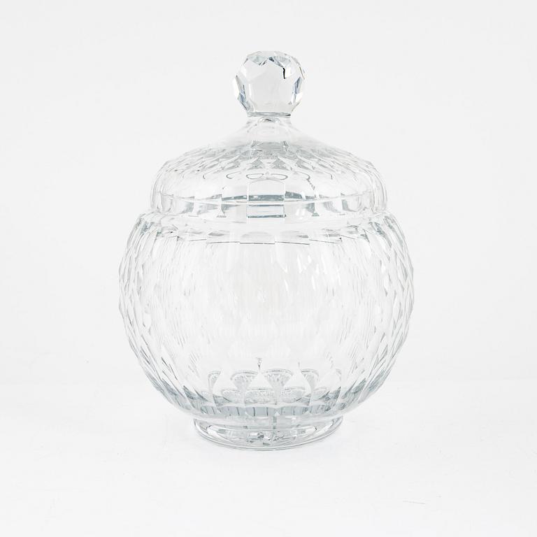 A punch bowl with lid, second half of the 20th Century.