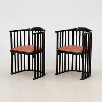 Josef Hoffmann, karmstolar ett par tillskrivna, 1900-talets första hälft.