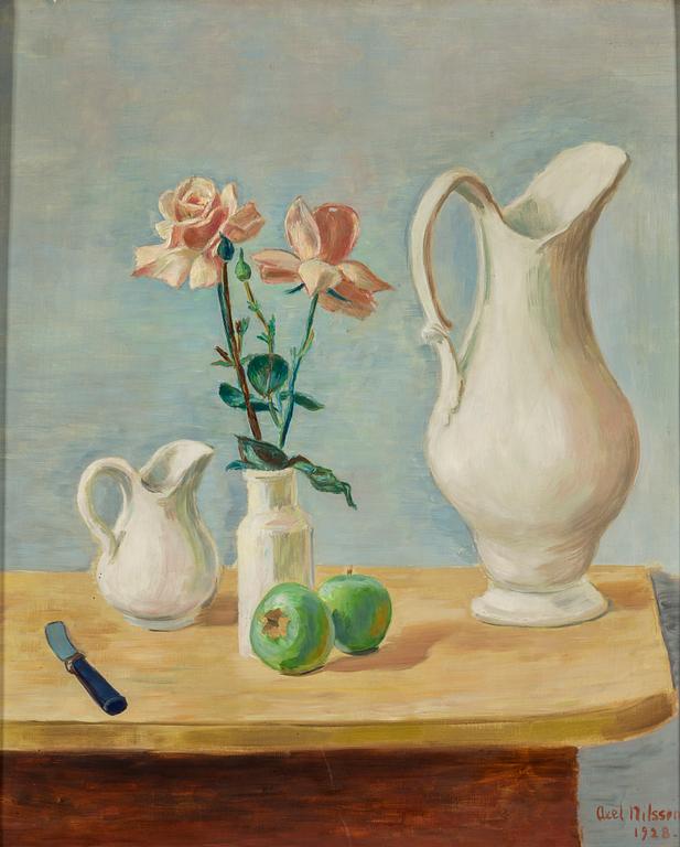 AXEL NILSSON, oil on canvas, signed and dated 1928.