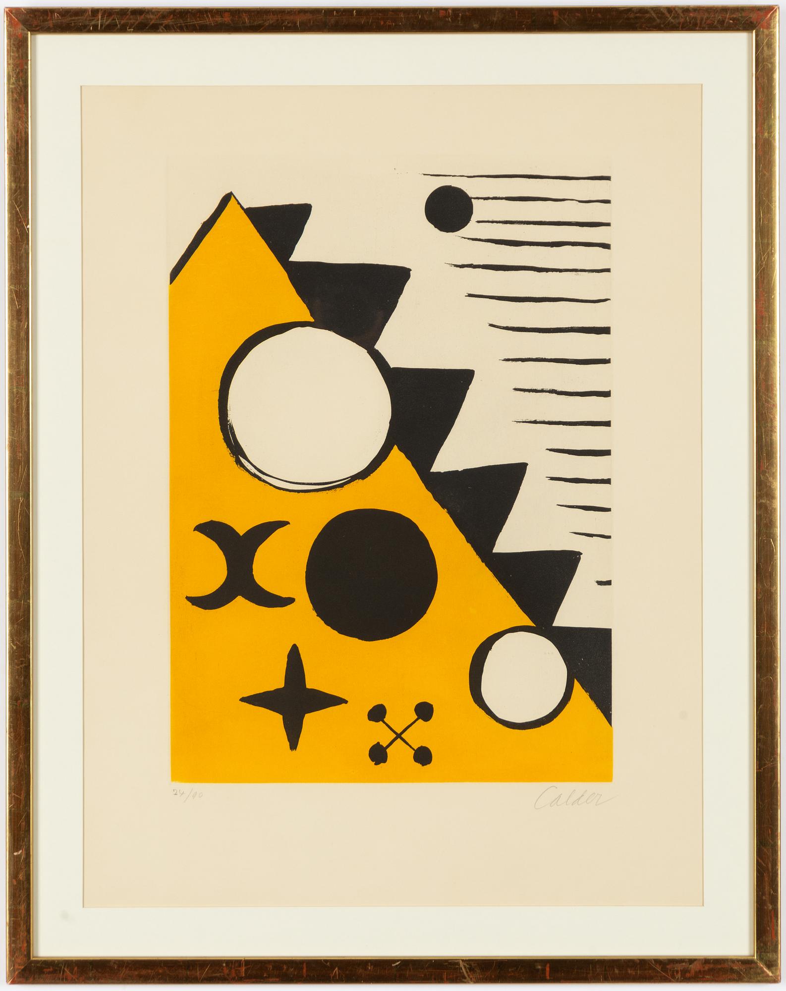 Alexander Calder, "La scie et les boules".