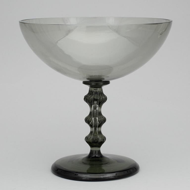 SKÅL, glas, "Vingarna", Simon Gate, Sandvik, omkring, 1920.
