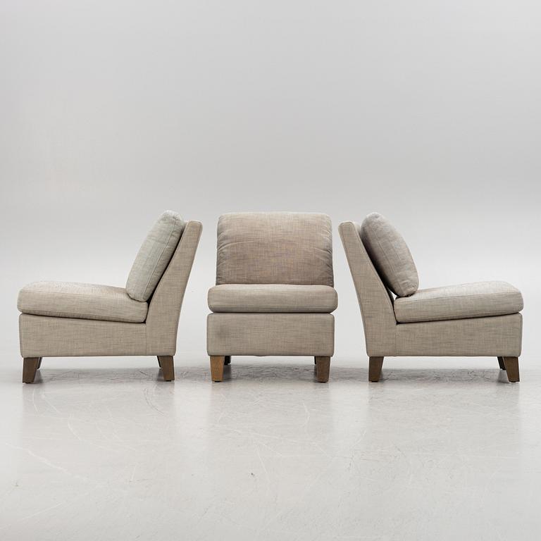 Helene Hennie, armchairs, 3 pcs, "Scott", Slettvoll.