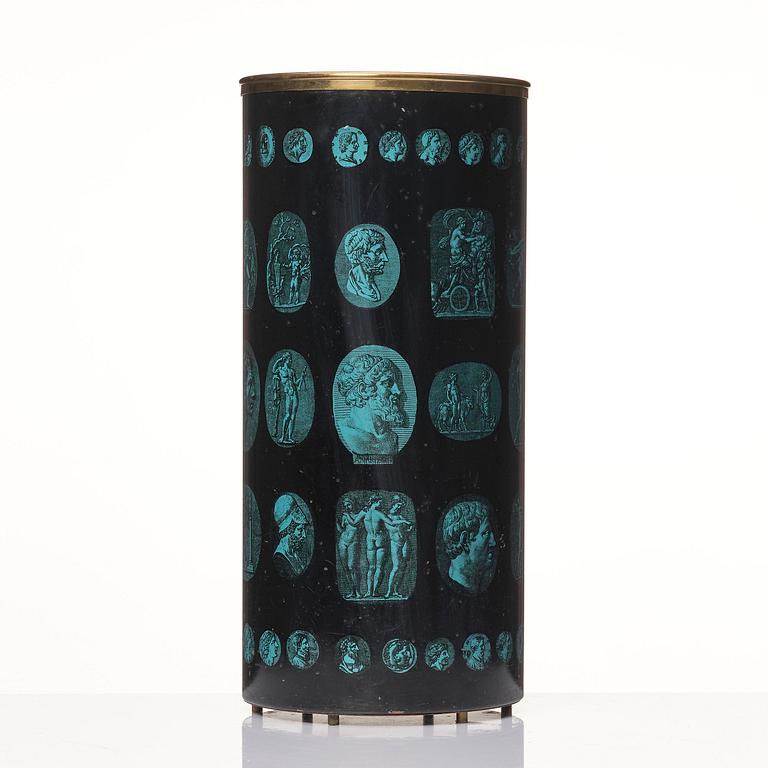 Piero Fornasetti, a "Cammei" umbrella stand, Milano, Italy, ca 1960s.