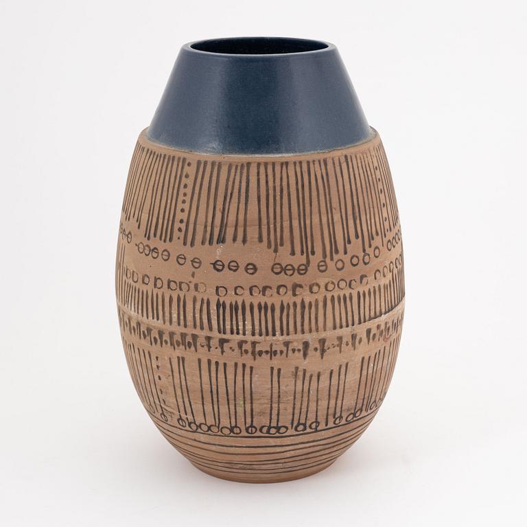Lisa Larson, a stoneware vase, Gustavsberg.