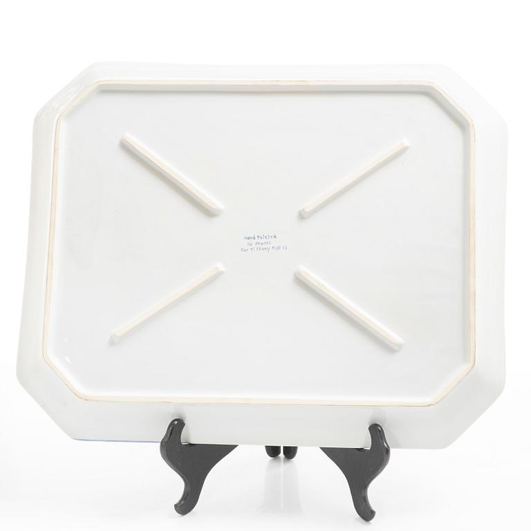 Bricka, fajans, Tiffany & Co.