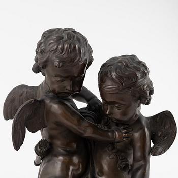 Étienne Maurice Falconet, efter, skulptur, brons.