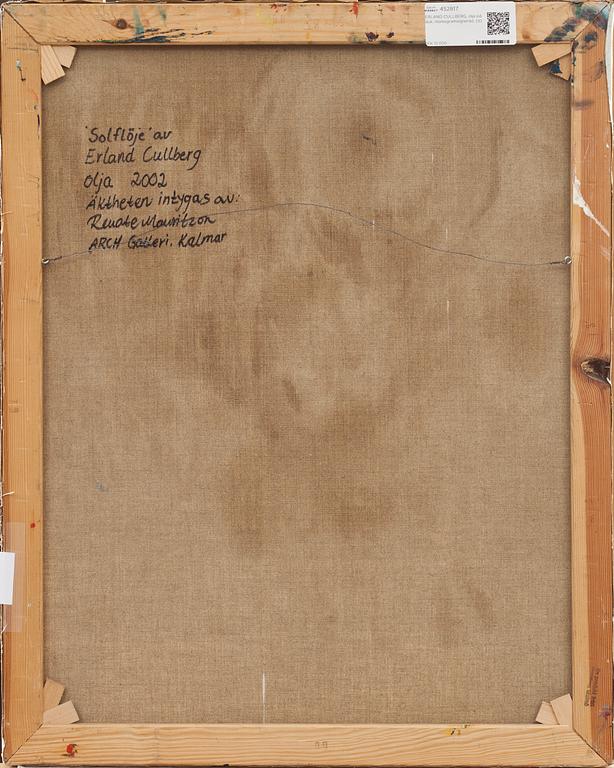 ERLAND CULLBERG, olja på duk, monogramsignerad.