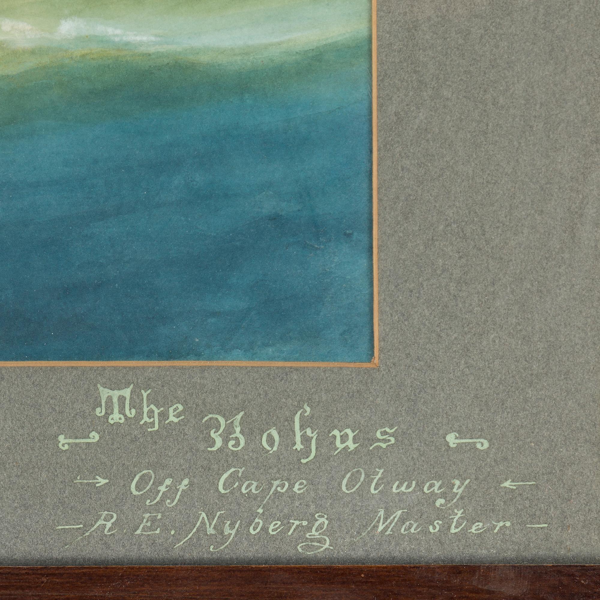 ARTHUR VICTOR GREGORY, gouache/watercolour, signed and dated 1918.